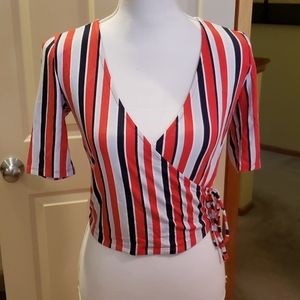 Forever 21 wrap top